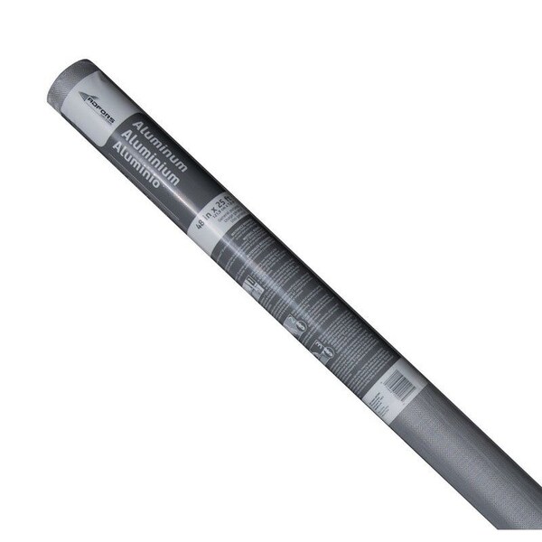Adfors Saint-Gobain ADFORS 48 in. W X 25 ft. L Silver Aluminum Insect Screen Cloth FCS9217-M - main
